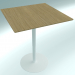 Modelo 3d A mesa é moderna, ajustável em altura RONDÒ (90 90X90 H106) - preview