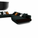 modello 3D di Set divani bianchi Minotti 012 comprare - rendering