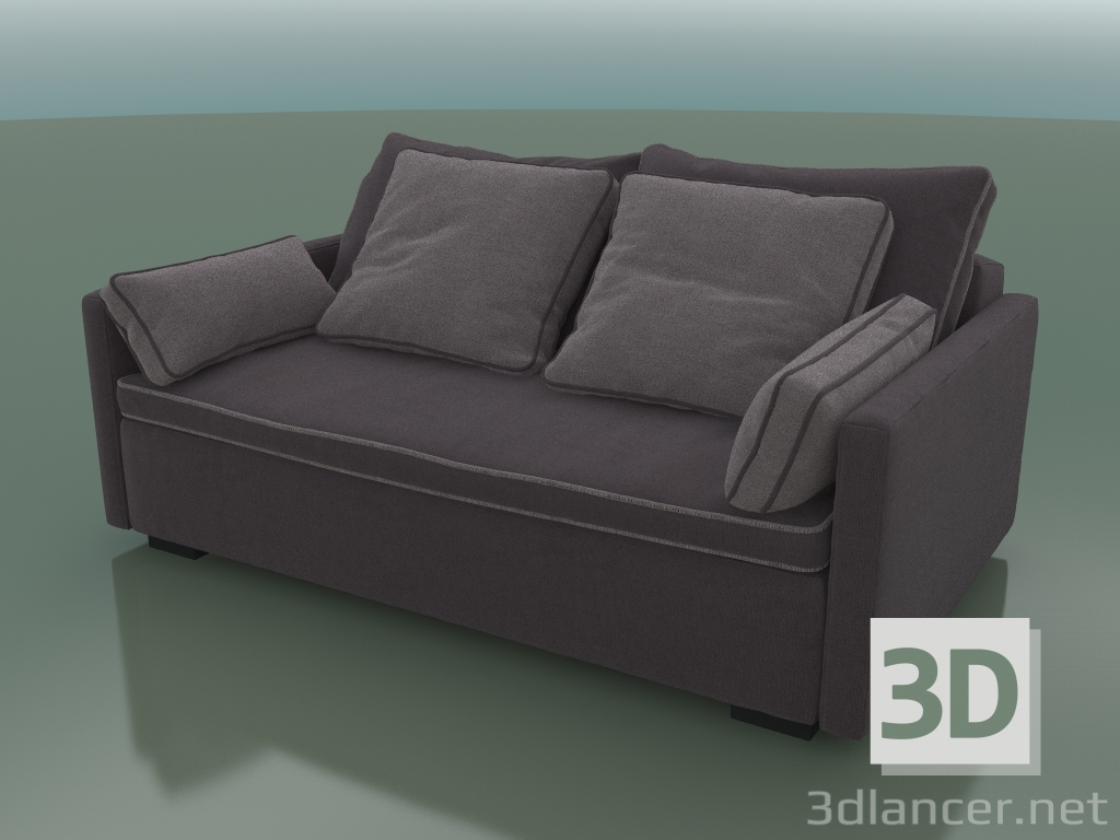 modello 3D Divano doppio Sani (2000 x 1030 x 580, 200SA-103) - anteprima