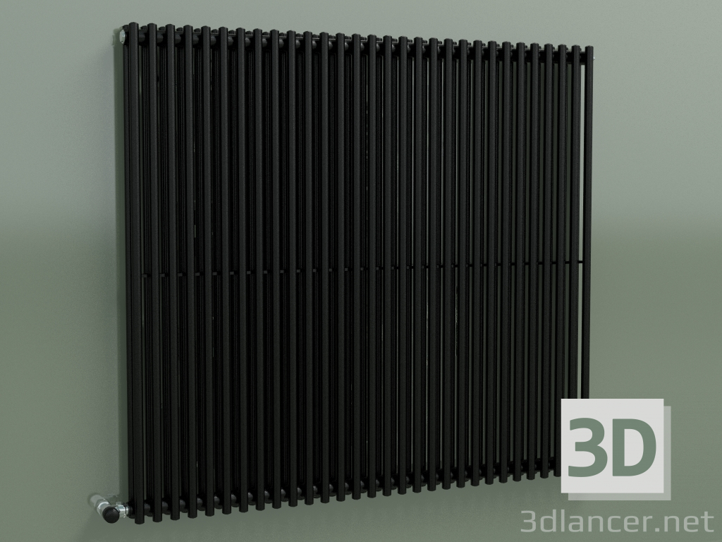 Modelo 3d Radiador vertical ARPA 2 (920 30EL, preto) - preview