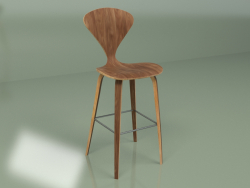 Tabouret de bar Cherner 1 (noyer)