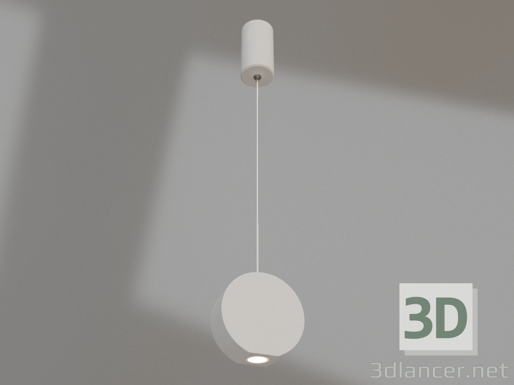 modello 3D Lampada SP-ELEMENTA-ROLL-R100-9W Day4000 (WH, 39 gradi, 230V) - anteprima