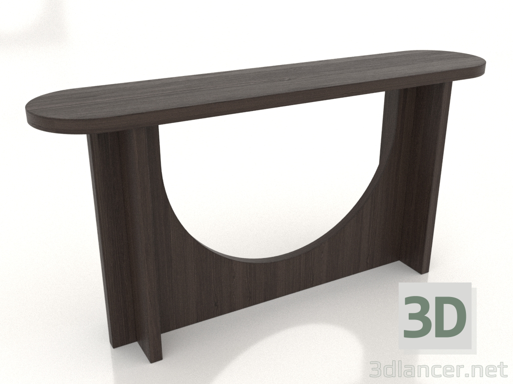 3D modeli Konsol BÜYÜK 1600 mm (dişbudak ceviz) - önizleme