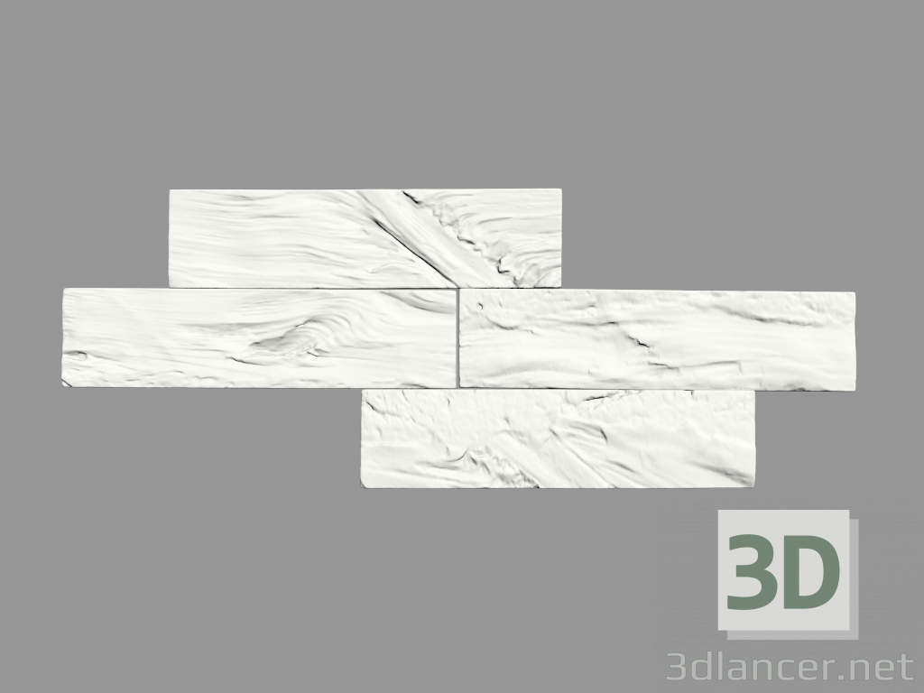 modello 3D Piastrella (№5) - anteprima