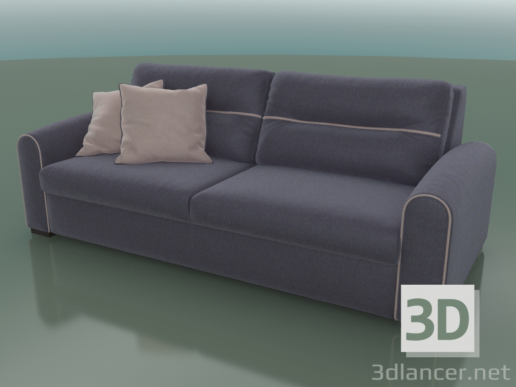 3D Modell Dreisofa Sky mit klappbarem Schlafmechanismus (2250 x 1100 x 890, 225SK-110-AA) - Vorschau