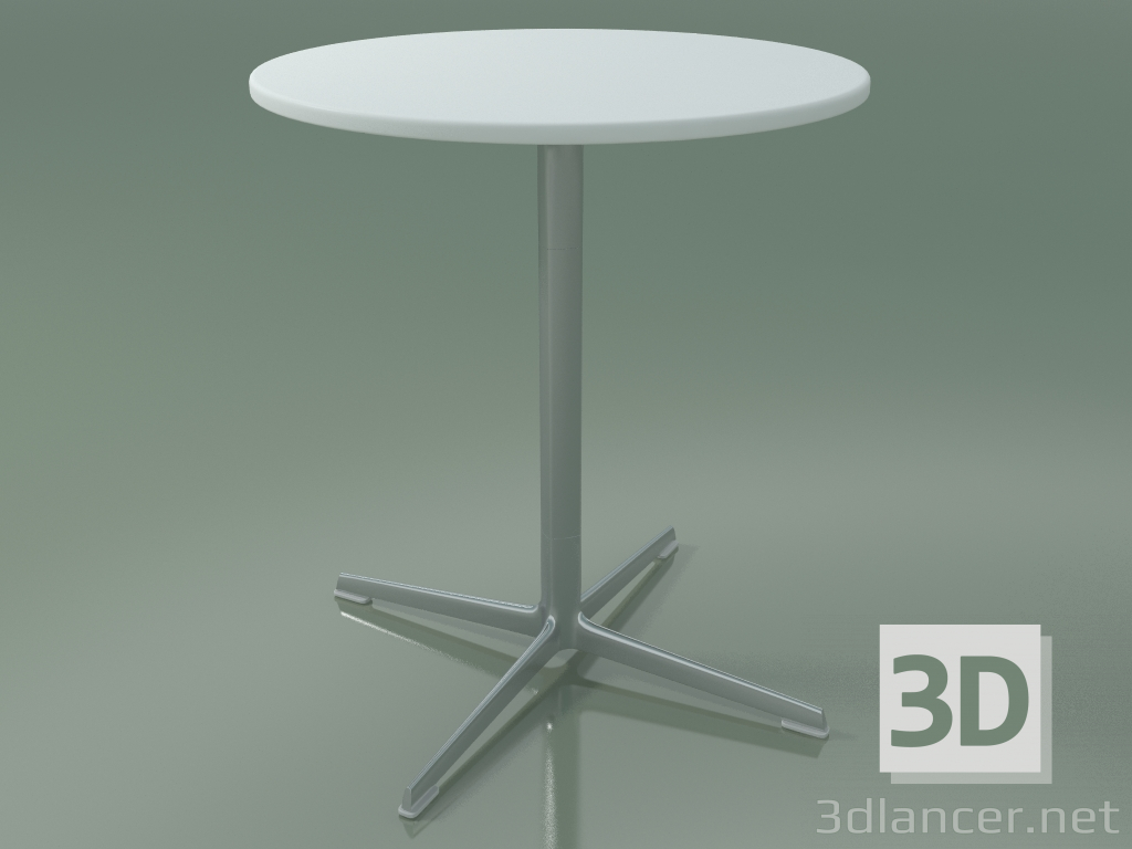 modèle 3D Table ronde 0978 (H 74 - P 65 cm, M02, LU1) - preview