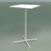 modèle 3D Table carrée 5518, 5538 (H 105 - 59x59 cm, Blanc, V12) - preview