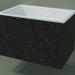 modello 3D Lavabo sospeso (02R143301, Nero Assoluto M03, L 72, P 48, H 48 cm) - anteprima