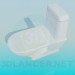 3d model Toilet bowl - preview