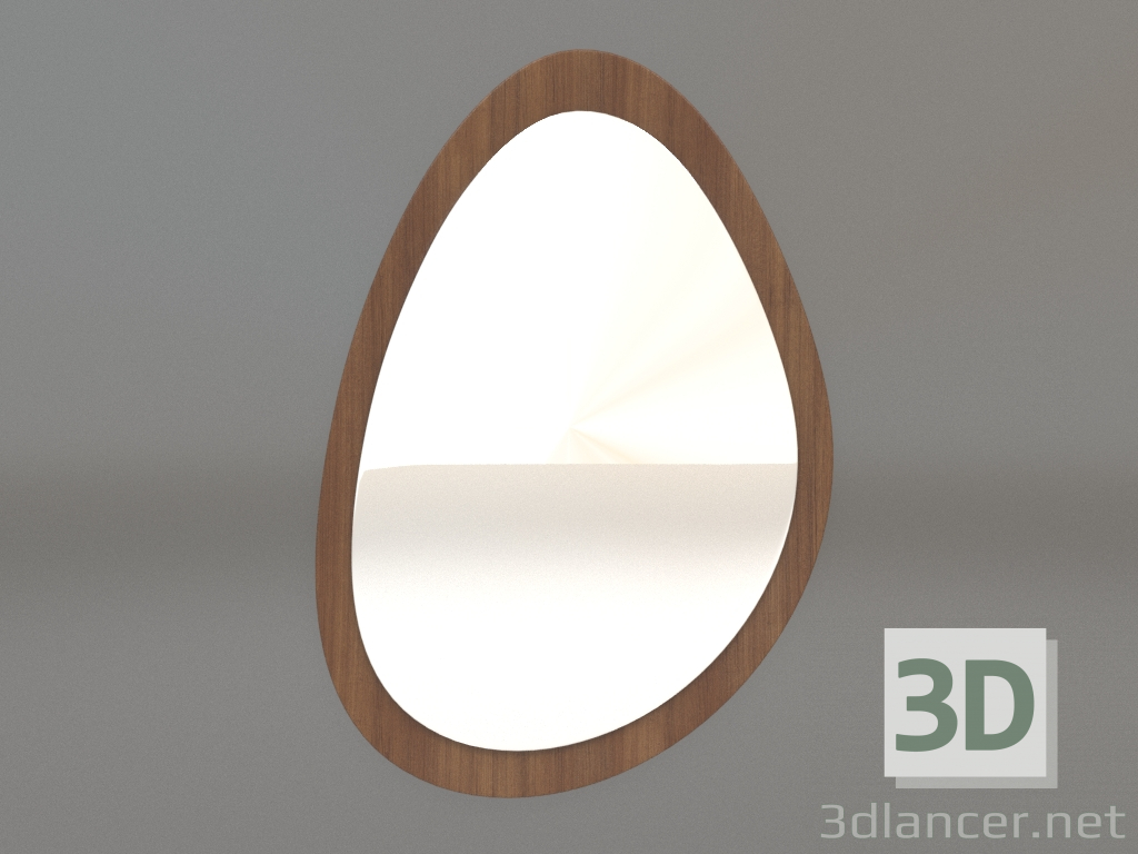 3d модель Дзеркало ZL 05 (611х883, wood brown light) – превью