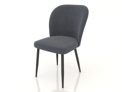 Silla Alexa (gris-negro)