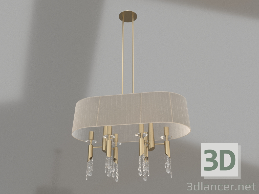 Modelo 3d Lustre pendente (3873) - preview