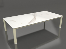 Coffee table 70×140 (Gold, DEKTON Aura)