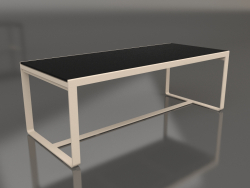 Table à manger 210 (DEKTON Domoos, Sable)