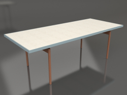 Mesa de comedor (Gris azul, DEKTON Danae)