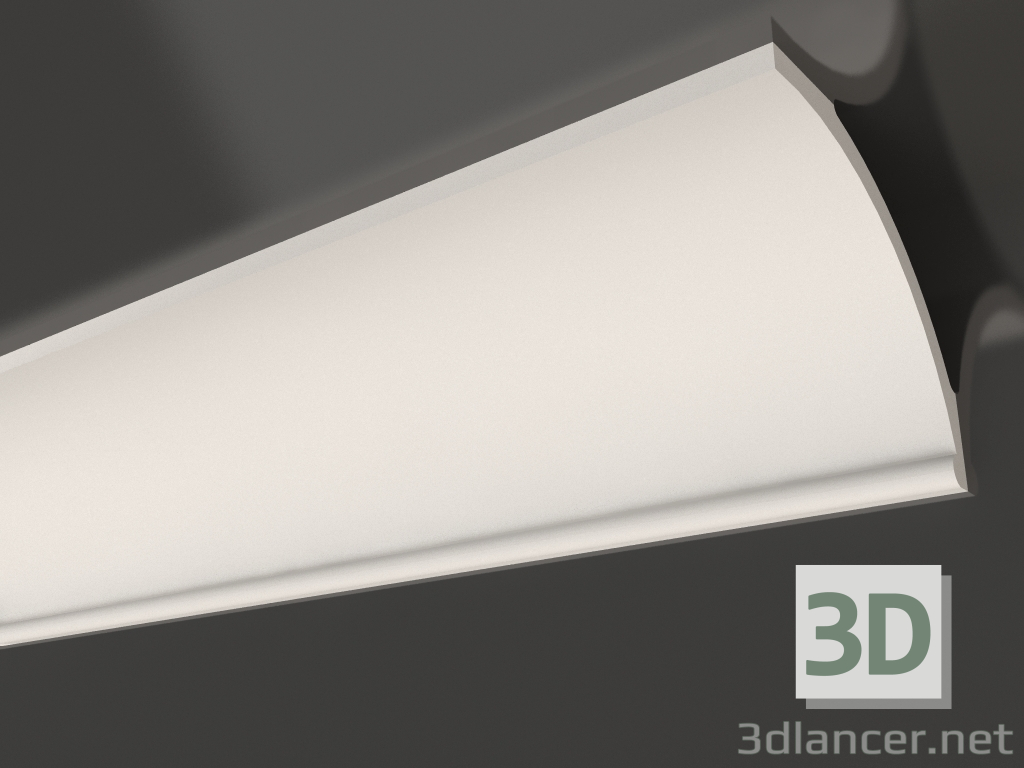 modello 3D Cornice soffitto in gesso alto KGP 009 (155x180) - anteprima