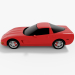 3D Chevrolet Corvette C5 modeli satın - render
