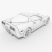 3D Chevrolet Corvette C5 modeli satın - render