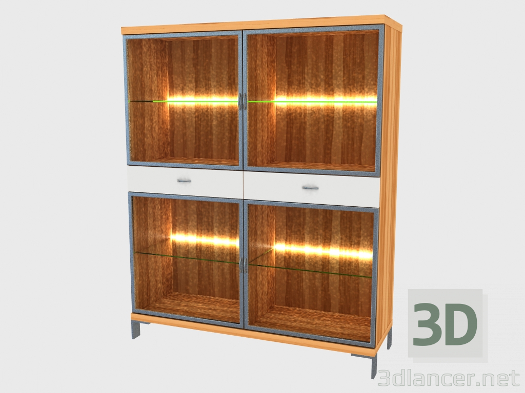 3d model Buffet alto (150-09-2) - vista previa