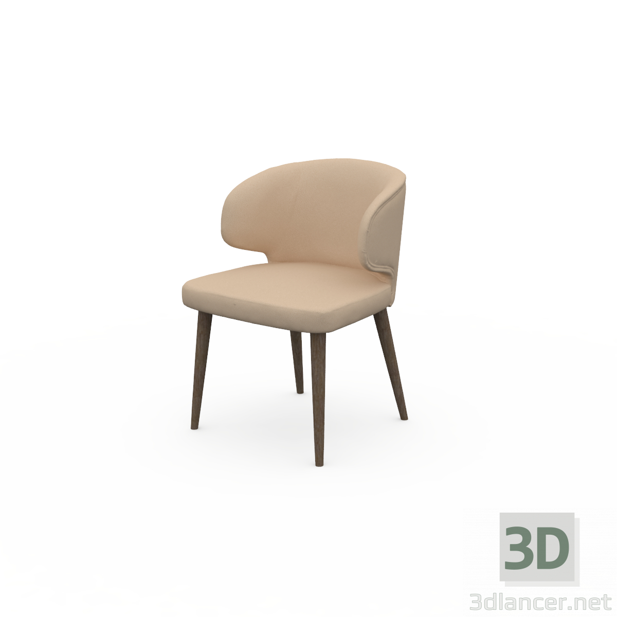 modèle 3D Chaise 105 Aston - preview