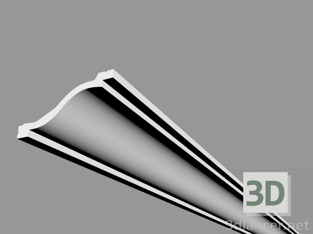 Modelo 3d Cornija C331 (200 x 6,4 x 13,5 cm) - preview