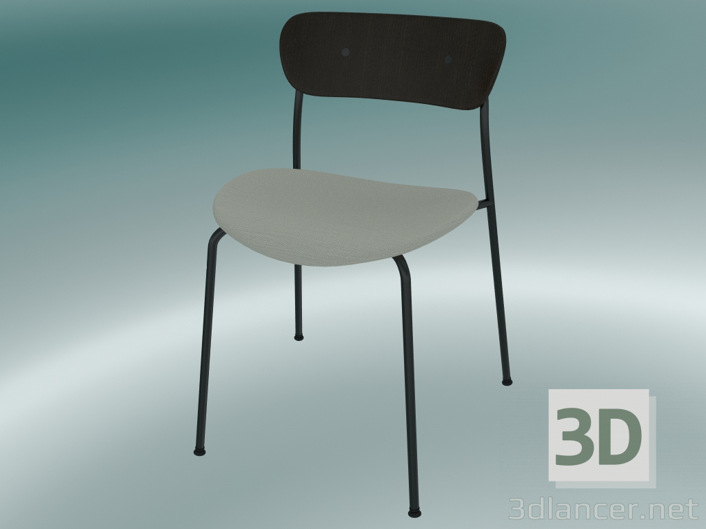 3d модель Стул Pavilion (AV3, H 76cm, 50х52.5cm, Walnut, Balder 612) – превью