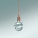 3d model Pendant lamp E27 (Terracota) - preview