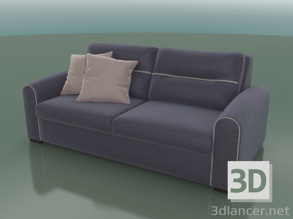 3d model Sofá doble Sky con mecanismo de suspensión plegable (1900 x 1100 x 890, 190SK-110-AA) - vista previa