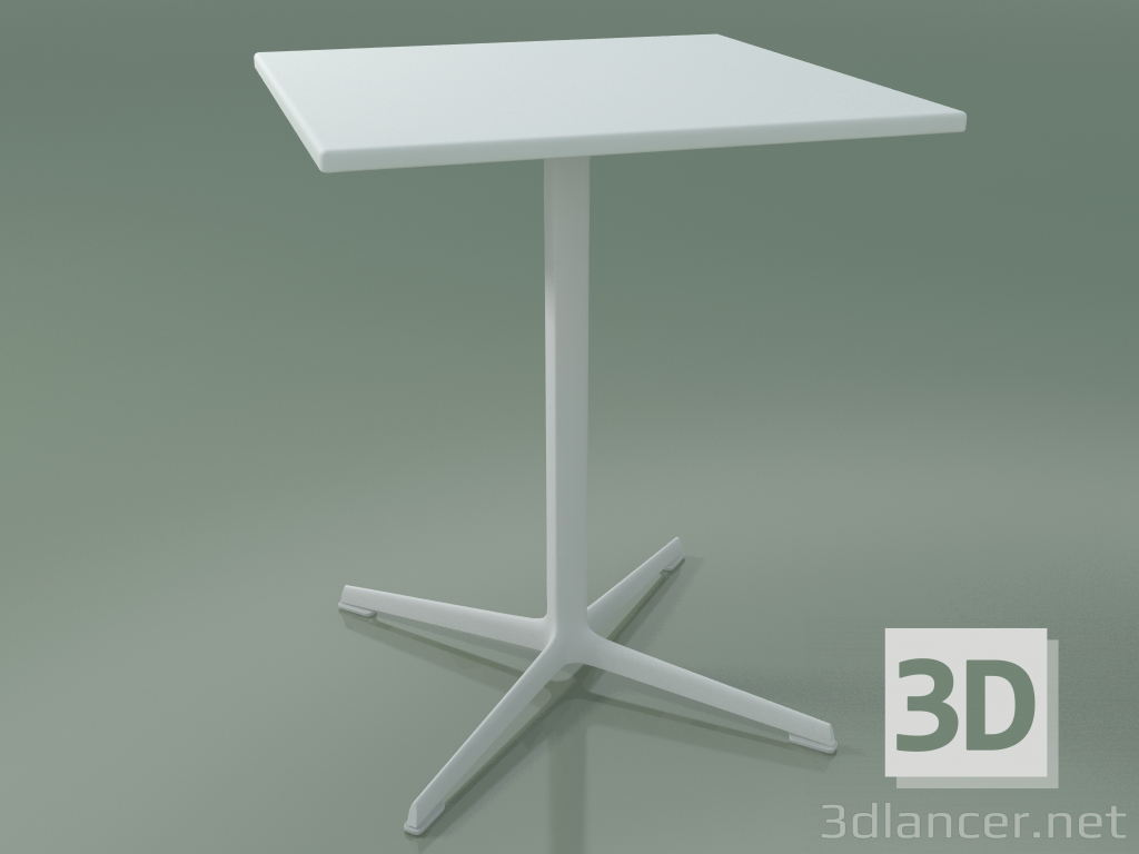 3d model Mesa cuadrada 0964 (H 74 - 60x60 cm, M02, V12) - vista previa