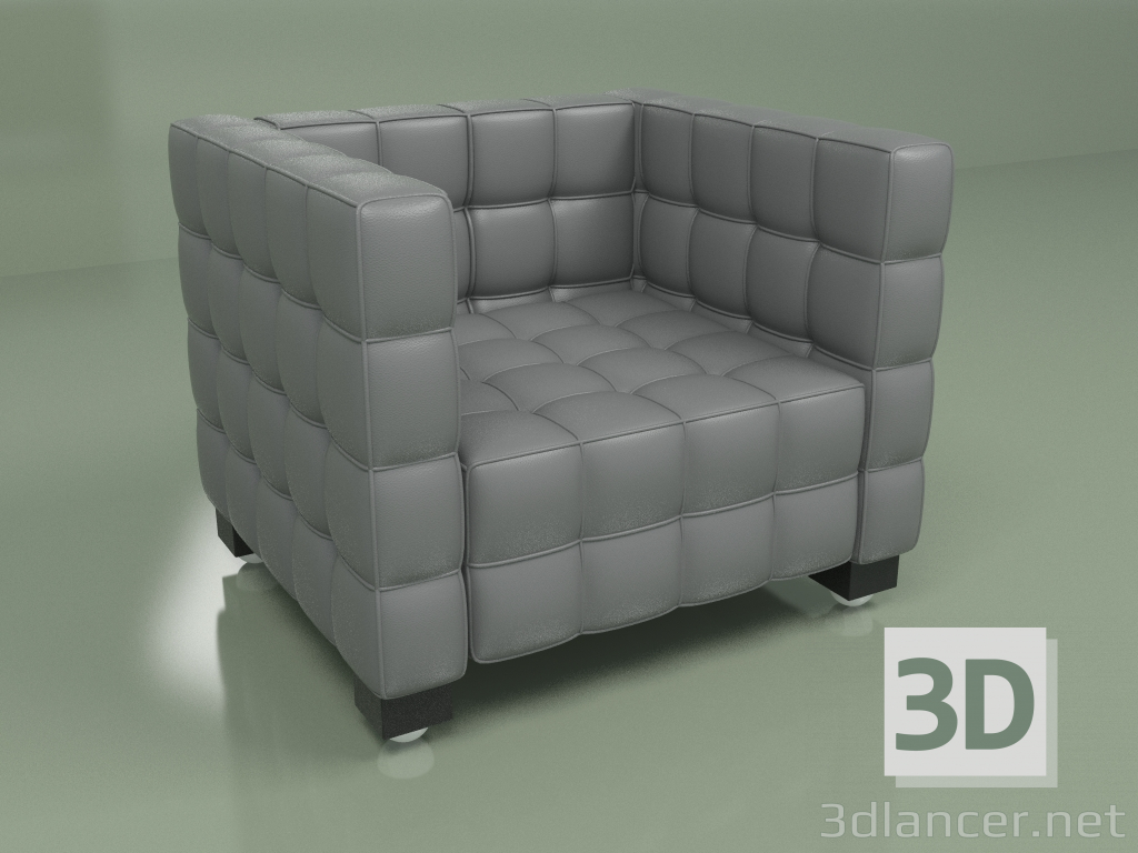 modello 3D Poltrona Kubus - anteprima