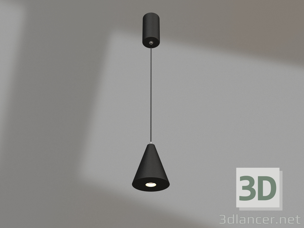 3d model Lámpara SP-ELEMENTA-CONE-R83-9W Day4000 (BK, 39 grados, 230V) - vista previa