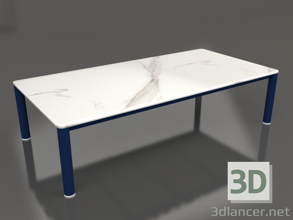 3d model Mesa de centro 70×140 (Azul noche, DEKTON Aura) - vista previa