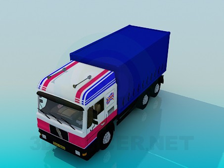 modello 3D Camion - anteprima