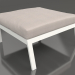 3d model Sofa module, pouf (Agate gray) - preview