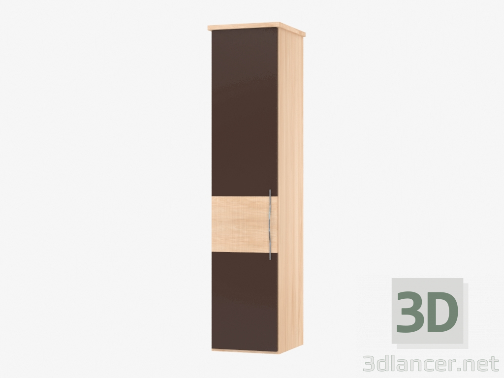 3D Modell Modularer Schaltschrank Einzeltür 1 (55,4h235,9h62) - Vorschau