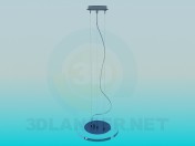 Flat round luminaire