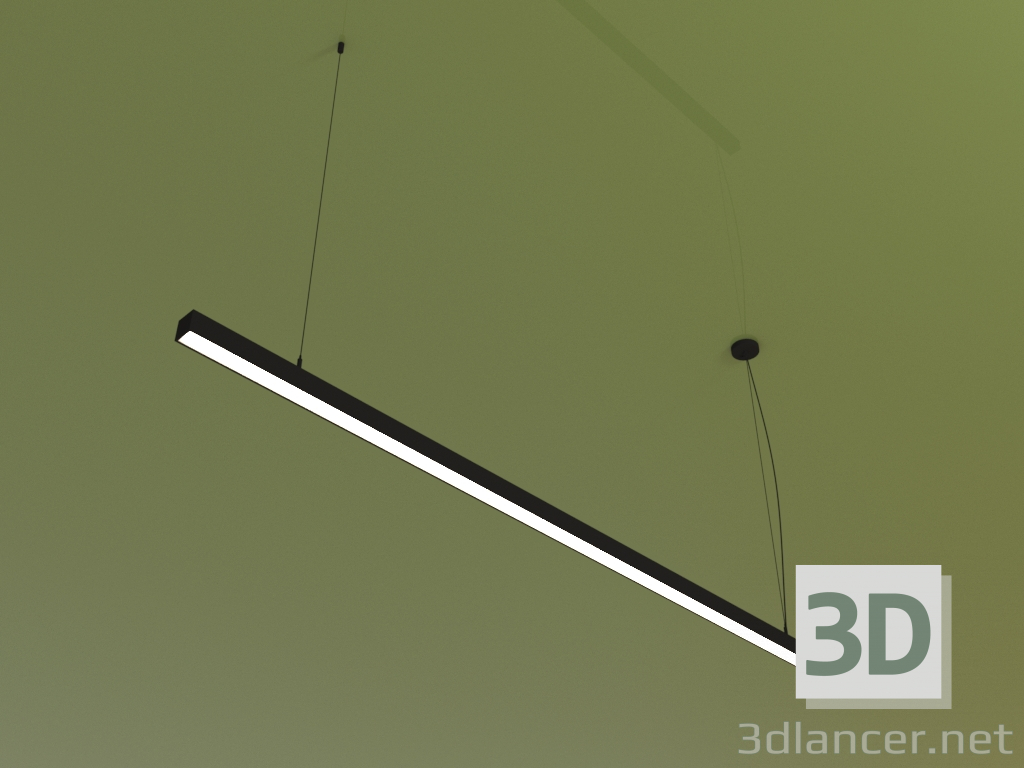 3d model Luminaria LINEAR P3535 (1500 mm) - vista previa