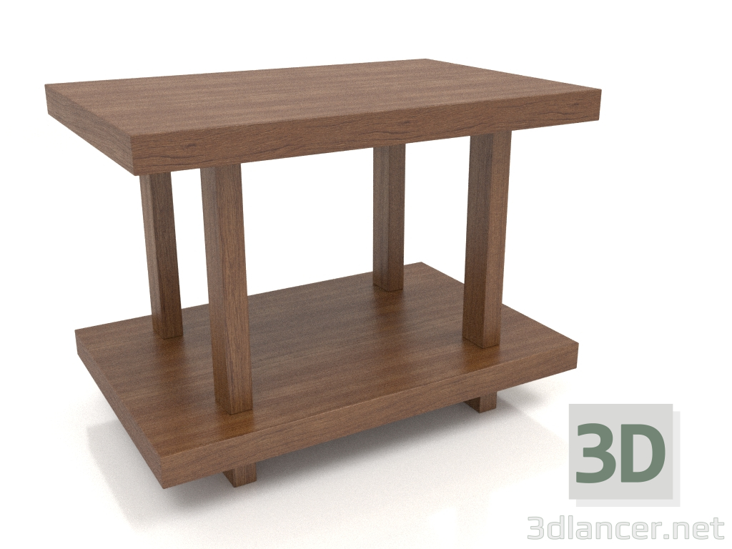 3d model Bedside table TM 07 (600x400x450, wood brown light) - preview