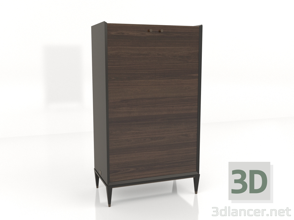 3d model Tall cabinet (E220) - preview