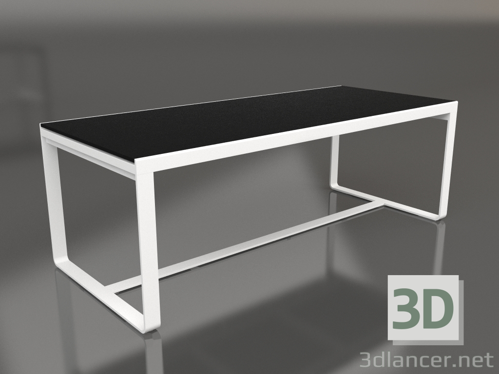 3d model Dining table 210 (DEKTON Domoos, White) - preview