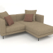 3d model Carol sofa 1960 x 1800 (Bengasi 05) - preview