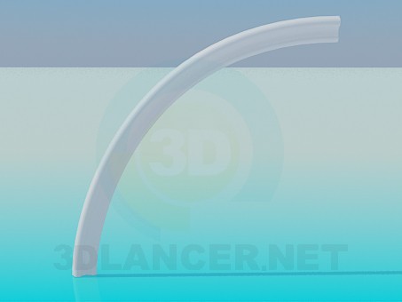 3D Modell Border Radius - Vorschau