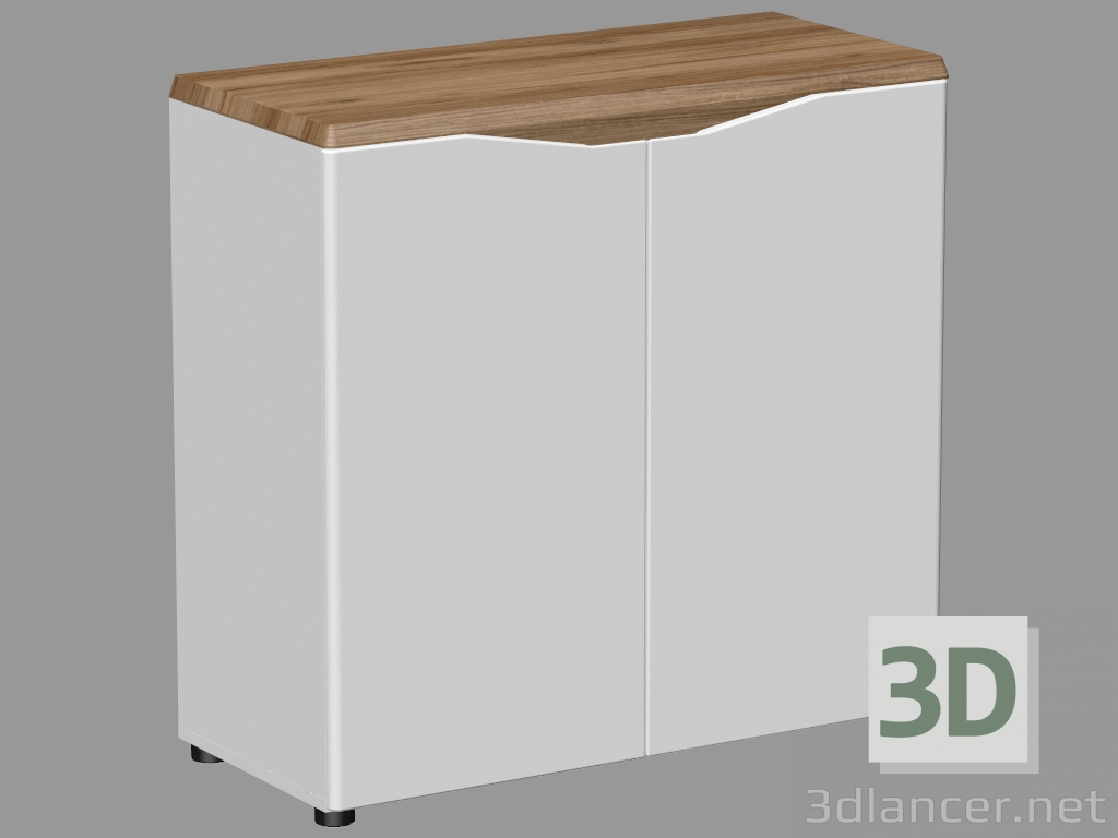 modello 3D Cassa 2D (TYPE TOLK02) - anteprima