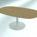 Modelo 3d Mesa oval RONDÒ 180X110 (180X110 H73) - preview