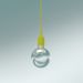 3d model Pendant lamp E27 (Yellow) - preview