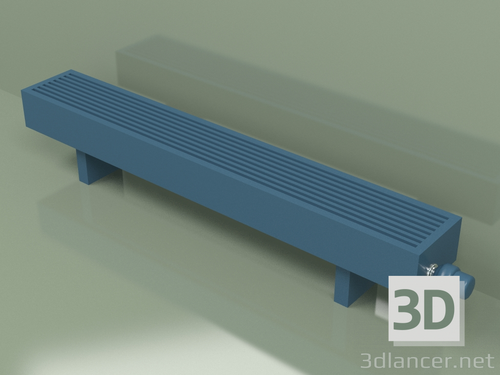 modèle 3D Convecteur - Aura Basic (90x1000x146, RAL 5001) - preview