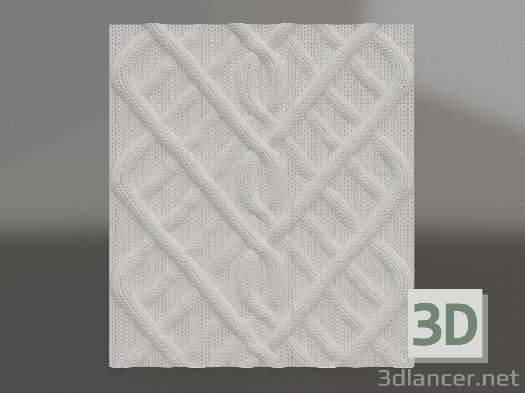 3D Modell Flachrelief von Aran - Vorschau