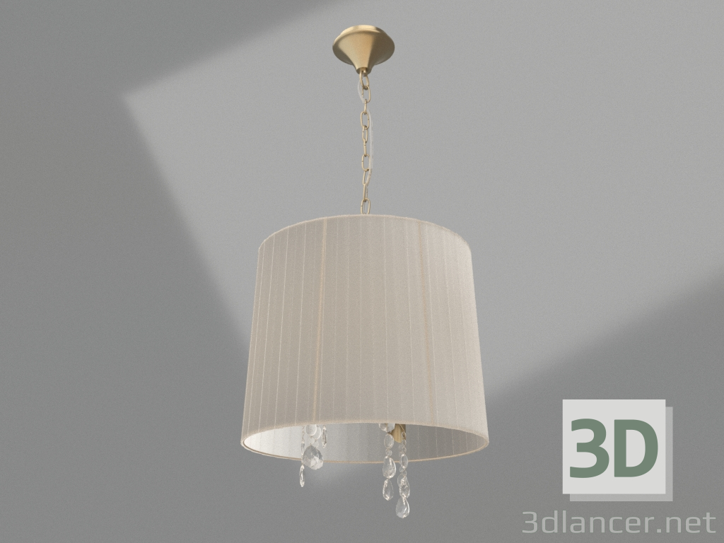 modèle 3D Lustre suspendu (3880) - preview