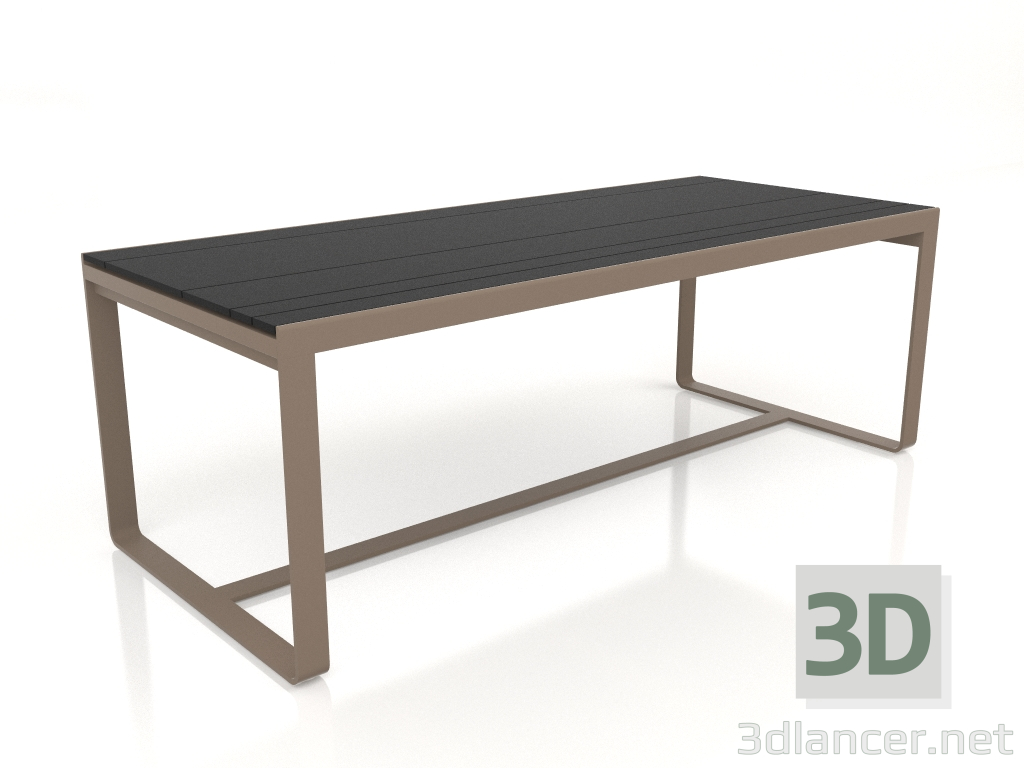 3d модель Стіл обідній 210 (DEKTON Domoos, Bronze) – превью