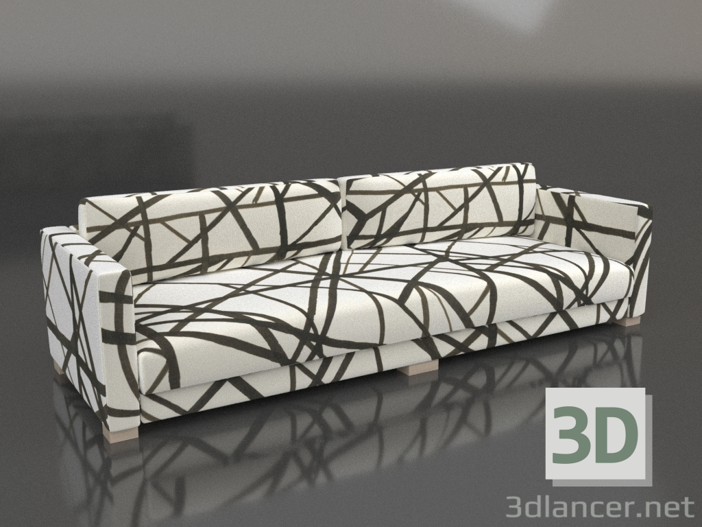 3d model Sofa LOUIS - preview 3d model Sofa LOUIS - preview